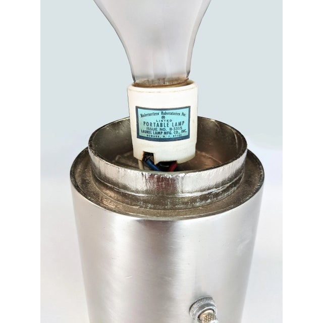 Vintage Laurel Mushroom Acorn Table Lamp With Metal Base For Sale In Miami - Image 6 of 10