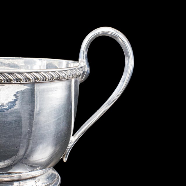 Antique Ladies Tiffin Creamer, English, Silver Plate, Pourer, Harrods, Edwardian For Sale - Image 9 of 9
