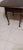 Vintage Wood Queen Anne Drop Leaf Side Table Dark Tone For Sale - Image 4 of 6