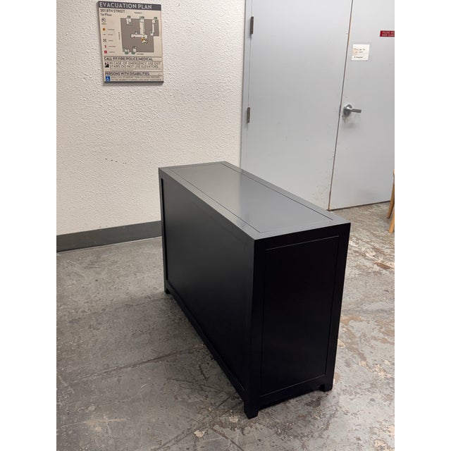 Early 21st Century Robert Kuo for McGuire Furniture Dragon Swirl Bar Cabinet For Sale - Image 5 of 12