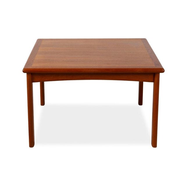 Mid-Century Wooden Coffee Table in Brown For Sale - Image 9 of 11