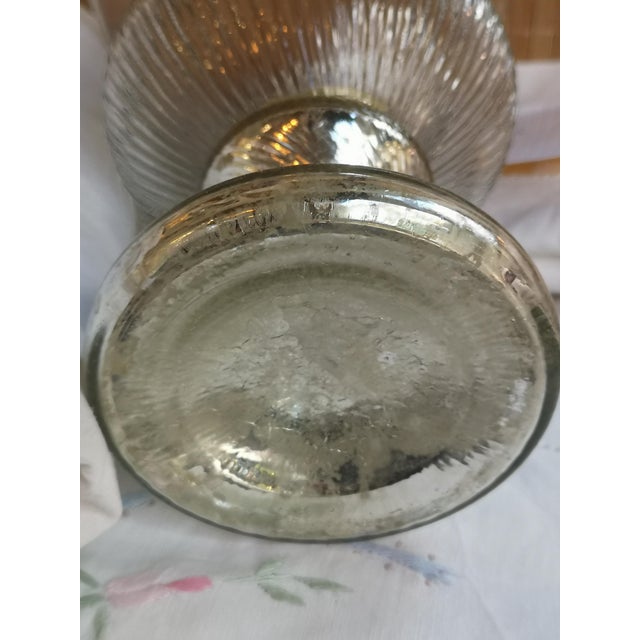 Medicis Footed Glass Vases, 1890s, Set of 2 For Sale - Image 11 of 14