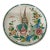 Vintage 13” Ânfora Portugal, Beautifully Hand‑Painted Faience Plate — Bird & Floral, Wall‑Hanging, Palm Beach Regency Decor - See Pics! For Sale