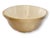 Classic English Cloverleaf self-tilting mixing bowl from the 1980s. Warm cream glaze with the signature flat rim that...
