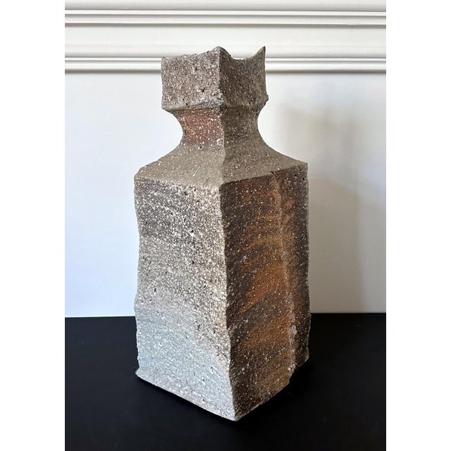 2000 - 2009 Large Contemporary Japanese Shigaraki Vessel Kohyama Yasuhisa For Sale - Image 5 of 12