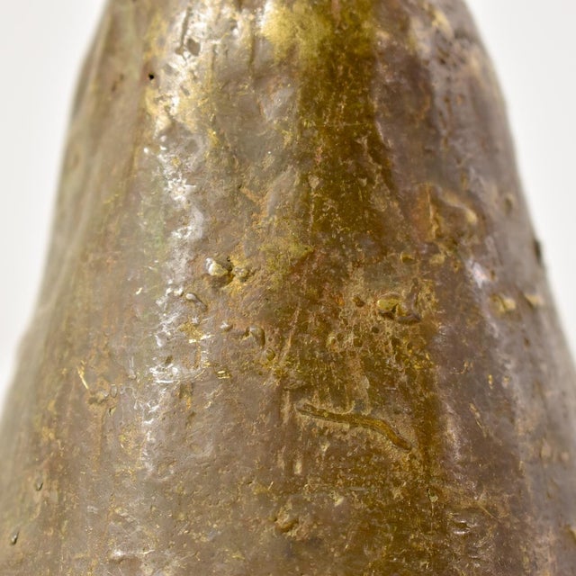 African 19th Century Benue Brass Bell From Nigeria For Sale - Image 3 of 8