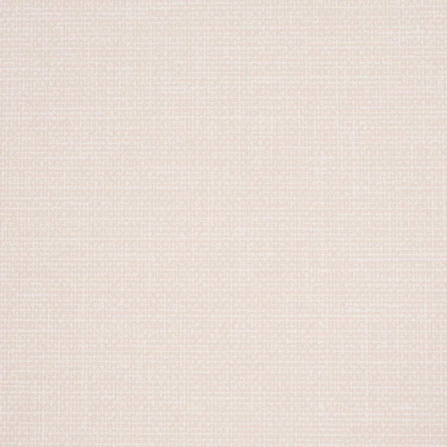 Schumacher Linen Gesso Vinyl Wallpaper In Petal For Sale