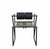 1980s Seconda 602 Black Metal Chair by Mario Botta for Alias, Italy, 1980s For Sale - Image 5 of 8