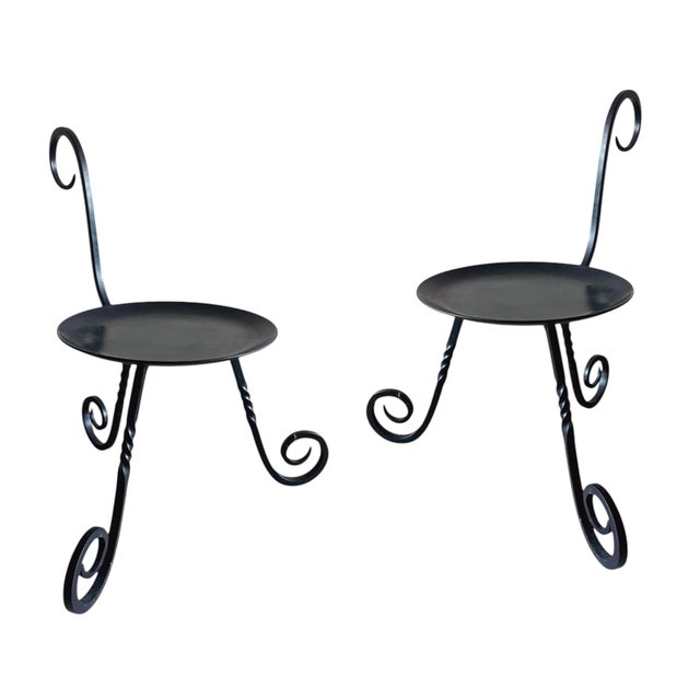 Candle Holder Plate Stand Diameter is 5.5"