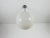 White Bauhaus Opal Glass Pendant Lamp, Germany, 1960s For Sale - Image 8 of 8