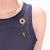 A fine antique Art Deco jabot pin. In 14 karat yellow gold. With a carved circular agate or quartz disc with orange and...