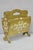 Vintage Italian Hollywood Regency Gold Cast Plastic Magazine Rack Stand For Sale In Philadelphia - Image 6 of 10