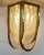 Vintage Art Deco Skyscraper Rod Ship Chandelier Fixture in Brass & Glass For Sale - Image 4 of 9