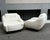 Torino Armchairs in Mohair and White Bouclé with Sinuous Armrests, 2000s, Set of 2 For Sale - Image 15 of 18