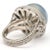 Celebrate your luxurious tastes with this 14KW Bold Gray Mabe Pearl Ring, featuring an exquisite pearl nestled in a bed of...