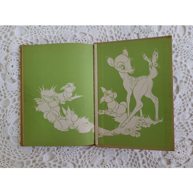 1944 Bambi Hardcover Book For Sale - Image 9 of 9