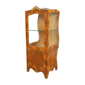 Mid 20th Century French Sedan Chair Vitrine 28" Tall