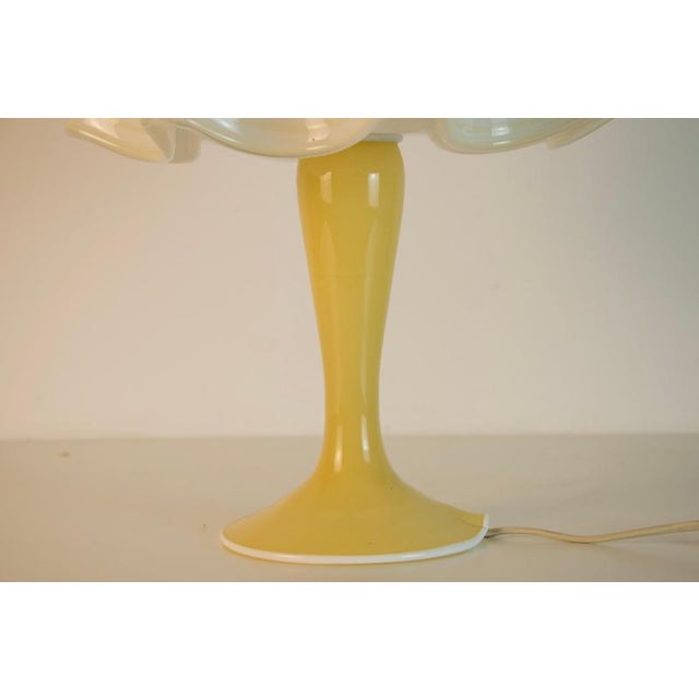 Murano Glass Mushroom Table Lamp, Germany, 1970s For Sale - Image 4 of 8