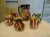 Art Deco Jug with Cups in the style of Hutsul, Set of 6 For Sale - Image 10 of 10