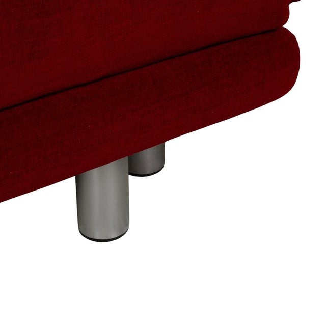 Red Multy Fabric Three-Seater Sofa from Ligne Roset For Sale - Image 8 of 15