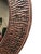 1960s Vintage Patinated and Hammered Copper Wall Mirror by Angelo Bragalini, 1960s For Sale - Image 5 of 9