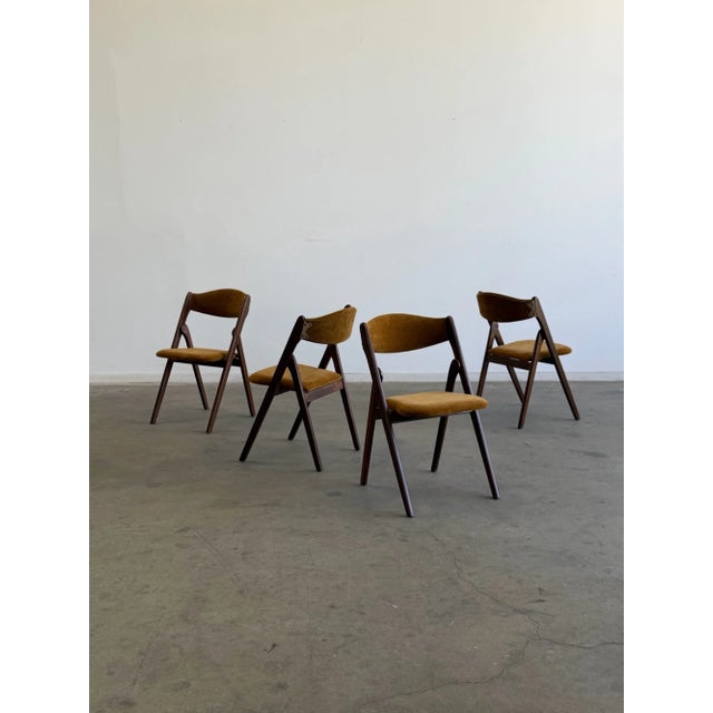 Vintage Folding Chairs - Set of Four For Sale - Image 16 of 18