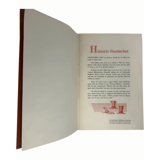 American A Brief Story of Nantucket's 300 Years Booklet 1959 For Sale - Image 3 of 10
