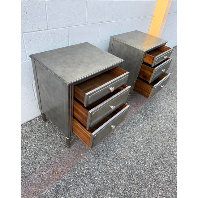2010s Restoration Hardware Marcelle Nightstands For Sale - Image 5 of 12