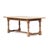 Large Farmhouse Rustic Country Dining Table in Oak For Sale - Image 12 of 12