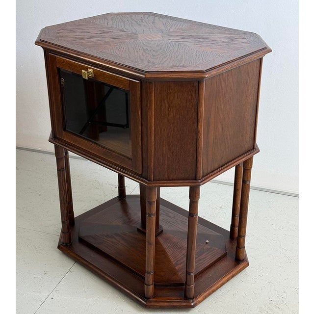 Vintage Vienna Secession Bar Cabinet, 1920s For Sale - Image 4 of 9