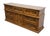 BASSETT FURNITURE Solid Oak Traditional American Colonial Revival 70" Triple Door Dresser 2085-247 31.75" High 70.75" Wide...