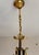 1960s French Brass & Etched Glass Bowl Pendant Light - Restored For Sale - Image 12 of 18