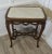 French Lamp Table with Carved Decoration and Marble Top, 1940s For Sale - Image 9 of 11