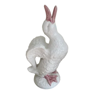 Contemporary Bordallo Pinhiero White Goose Pitcher