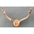 This vintage carved wood antler wall mount brings naturalistic rustic character to a room through its carefully carved...
