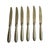 Silver Mid-Century French Bistro Style Cutlery Service in Stainless Steel, 1950s, Set of 18 For Sale - Image 8 of 10