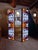 Room divider with design and mirrors by Pietro Meccani. A beautiful design piece featuring two elements made of wenge-...