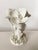 White Vintage Portuguese White Ceramic Flower Sculpture For Sale - Image 8 of 9