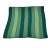Vintage Mid-20th Century Green Hand Knit Wool Blend Throw For Sale - Image 4 of 8