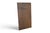 Mid-Century Modern John Kapel Tall Walnut Framed Wall Mirror For Sale - Image 3 of 4
