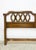MCM Thomasville King Headboard Walnut Curved Vintage Mid Century Modern For Sale In Tampa - Image 6 of 6