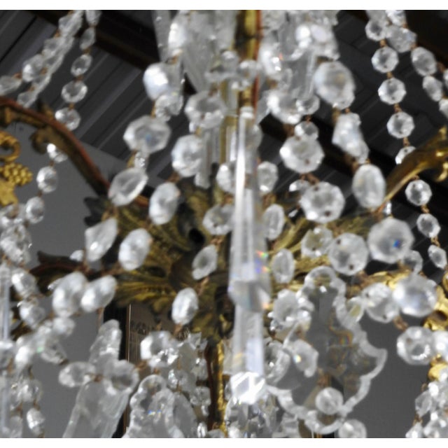 Gold 19th Century Country French Chandelier For Sale - Image 8 of 10