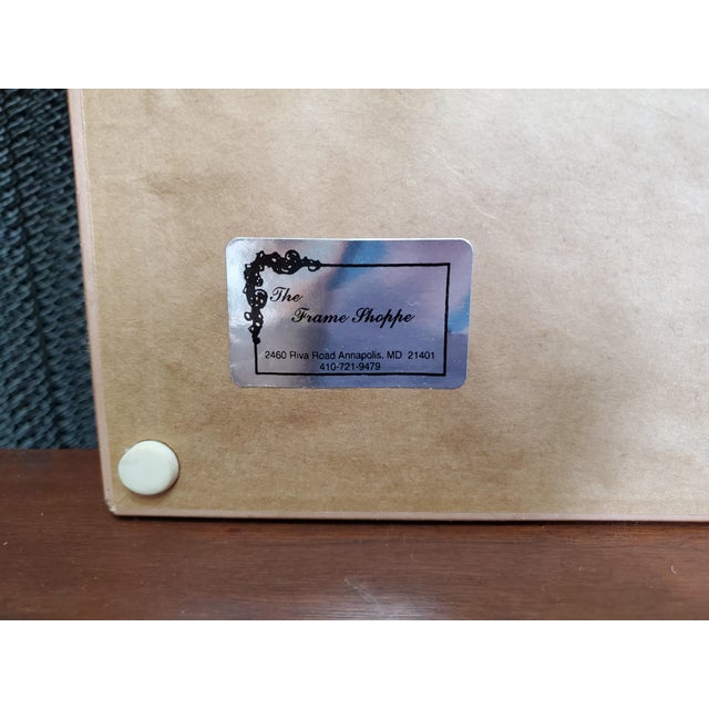 Mid 19th Century Framed Original Print by Felix Benoist - Le Palais Du Luxembourg Et Son Jardin For Sale - Image 12 of 14