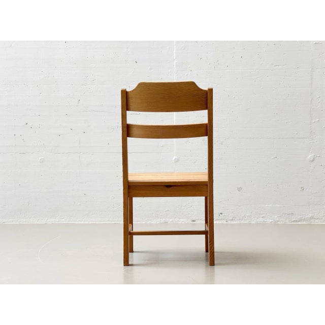 Pine Chair from NC, Sweden, 1970s For Sale - Image 6 of 16
