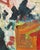 Late 20th Century Simon Gaon Expressionist Figural Scene Oil For Sale - Image 5 of 7