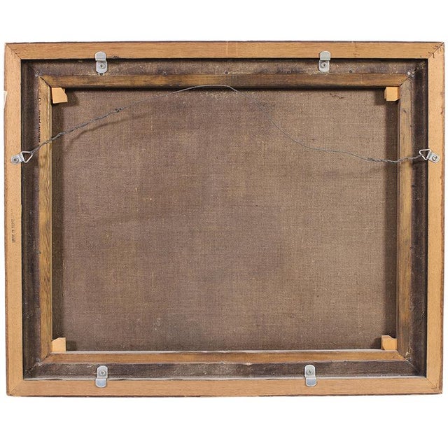 Still Life with Fish, Cheese, and a Teapot, Oil on Canvas, 1800s For Sale - Image 5 of 7