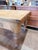 Wood Antique Primitive Pine Farmhouse Extension Table With Concealed Leaves For Sale - Image 7 of 12