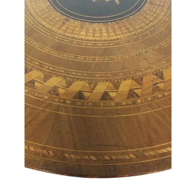 19th Century Guéridon Table in Dutch Marquetery For Sale - Image 9 of 12