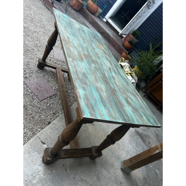Farmhouse Entry Table For Sale - Image 4 of 8