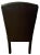 1970s Upholstered Black Dining Chairs - Set of 8 For Sale - Image 5 of 8